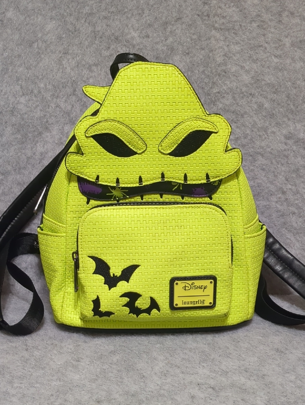 Disney Parks Loungefly Oogie Boogie NBC Mini Backpack Glow in the Dark - Picture 1 of 15